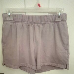 Women's Athletic Shorts in Light Purple
